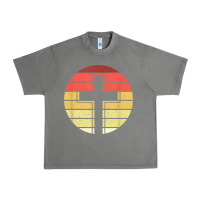 Tornado jesus cross retro style vintage t shirt Urban Heavy Tee - linhVisuals