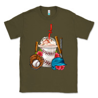 Army Green Baseball Frappe Coffee Classic Tee - FaDigitalArtStudio