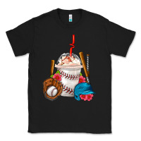 Black Baseball Frappe Coffee Classic Tee - FaDigitalArtStudio