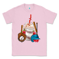 Bubblegum Pink Baseball Frappe Coffee Classic Tee - FaDigitalArtStudio