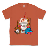Copper Baseball Frappe Coffee Classic Tee - FaDigitalArtStudio
