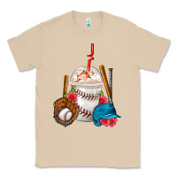Mushroom Baseball Frappe Coffee Classic Tee - FaDigitalArtStudio