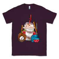 Plum Baseball Frappe Coffee Classic Tee - FaDigitalArtStudio