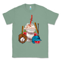 Sage Baseball Frappe Coffee Classic Tee - FaDigitalArtStudio