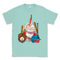 Seafoam Baseball Frappe Coffee Classic Tee - FaDigitalArtStudio