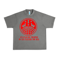 Tornado iww injury one is injury to all front and back red zip hoodie Urban Heavy Tee - linhVisuals