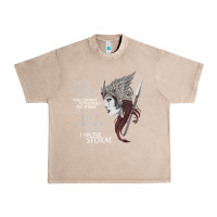 French Oak fate whispers to her you cannot withstand the storm t shirt Urban Heavy Tee - linhVisuals