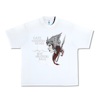 White fate whispers to her you cannot withstand the storm t shirt Urban Heavy Tee - linhVisuals