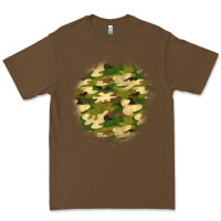Cacao camouflage patch 2 Premium Tee - BundleAndBundleShop