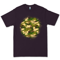 Plum camouflage patch 2 Premium Tee - BundleAndBundleShop