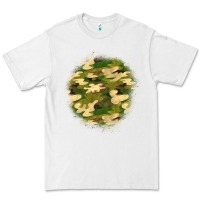 White camouflage patch 2 Premium Tee - BundleAndBundleShop