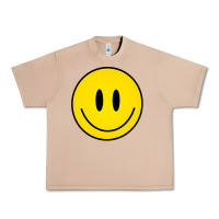 Burro retro happy vibe smiley face happy face graphic sweatshirt Urban Heavy Tee - linhVisuals