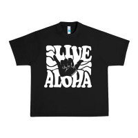 Black vintage live aloha state hawaiian islands shaka hawaii maui pullover h Urban Heavy Tee - linhVisuals