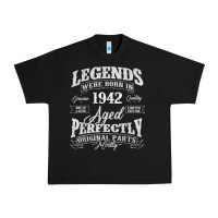 Black legends were born in 1942 year of birth birthday t shirt Urban Heavy Tee - linhVisuals