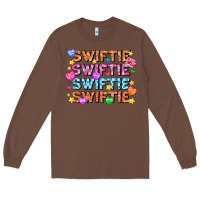 Chestnut Swiftie Swiftie Valentines Long Sleeve Tee - CowhideDigitalArt