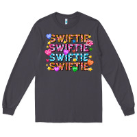 Smoke Swiftie Swiftie Valentines Long Sleeve Tee - CowhideDigitalArt