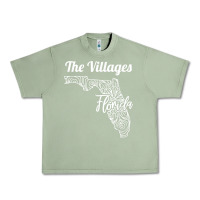 Oil Green the villages fl   florida city mandala t shirt Urban Heavy Tee - linhVisuals