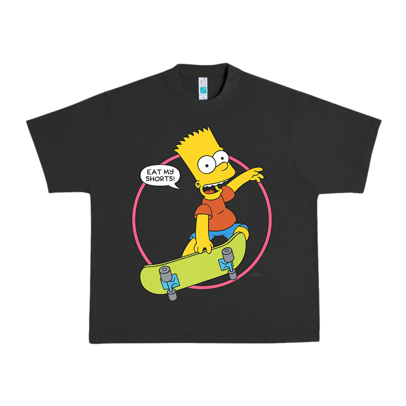 The Simpsons Bart Simpson Eat My Shorts Premium T Shirt Urban Heavy Tee by linhVisuals | Teevron
