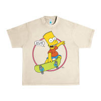Sandshell the simpsons bart simpson eat my shorts premium t shirt Urban Heavy Tee - linhVisuals
