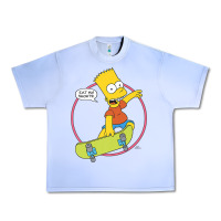 Grape Ice the simpsons bart simpson eat my shorts premium t shirt Urban Heavy Tee - linhVisuals
