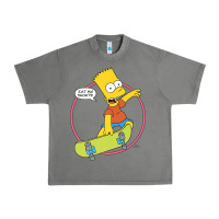 Tornado the simpsons bart simpson eat my shorts premium t shirt Urban Heavy Tee - linhVisuals