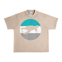 French Oak sea turtle retro gift for men or boys t shirt Urban Heavy Tee - linhVisuals