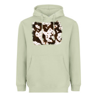 Matcha cowhide Heavyweight Hoodie - RanaPortraitStore