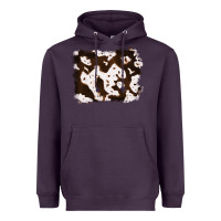 Plum cowhide Heavyweight Hoodie - RanaPortraitStore