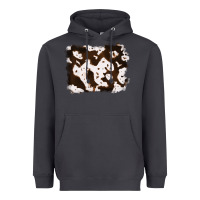 Smoke cowhide Heavyweight Hoodie - RanaPortraitStore