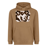Toasted Coconut cowhide Heavyweight Hoodie - RanaPortraitStore