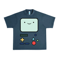 Midnight Navy bmo   adventure time Urban Heavy Tee - linhVisuals