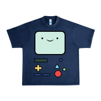 Navy bmo   adventure time Urban Heavy Tee - linhVisuals