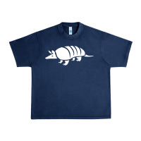 Navy armadillo Urban Heavy Tee - linhVisuals
