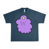 Midnight Navy lumpy space  adventure time Urban Heavy Tee - linhVisuals