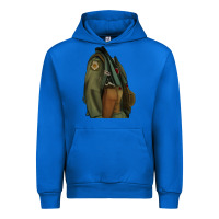 Cobalt english pointer airforce Urban Hoodie - RanaPortraitStore