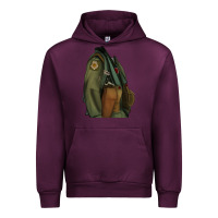 Mauve Wine english pointer airforce Urban Hoodie - RanaPortraitStore