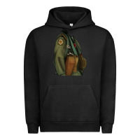 Pigment Black english pointer airforce Urban Hoodie - RanaPortraitStore
