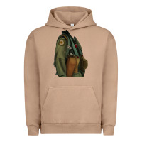 Pigment Burro english pointer airforce Urban Hoodie - RanaPortraitStore