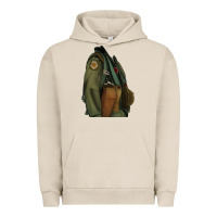 Pigment French Oak english pointer airforce Urban Hoodie - RanaPortraitStore