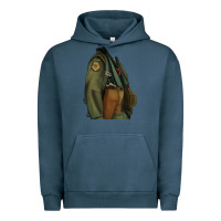 Pigment Midnight Navy english pointer airforce Urban Hoodie - RanaPortraitStore