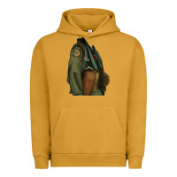 Pigment Peanut Butter english pointer airforce Urban Hoodie - RanaPortraitStore