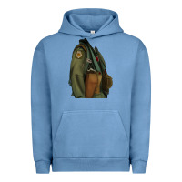 Pigment Pebble Blue english pointer airforce Urban Hoodie - RanaPortraitStore