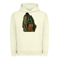Pigment Pistachio english pointer airforce Urban Hoodie - RanaPortraitStore