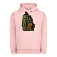 Pigment Salmon english pointer airforce Urban Hoodie - RanaPortraitStore