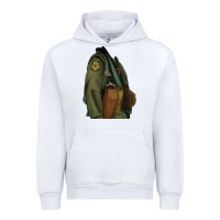 White english pointer airforce Urban Hoodie - RanaPortraitStore