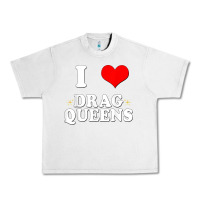 Lunar Rock i love drag queens  i heart drag queens t shirt Urban Heavy Tee - linhVisuals