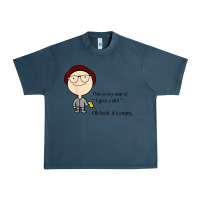 Midnight Navy this is my cup of i give a sh!t oh look it’s empty t shirt Urban Heavy Tee - linhVisuals