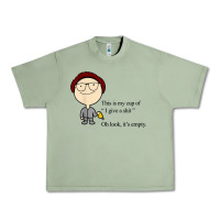 Oil Green this is my cup of i give a sh!t oh look it’s empty t shirt Urban Heavy Tee - linhVisuals