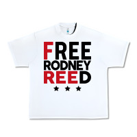 White free rodney reed Urban Heavy Tee - linhVisuals
