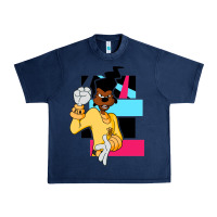 Navy powerline   black lives matter   powerline goofy movie Urban Heavy Tee - linhVisuals